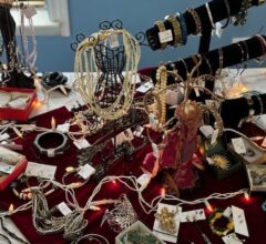 laden jewelry table